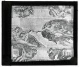 Chapelle Sixtine du Vatican, "La Création d'Adam" de Michel-Ange.