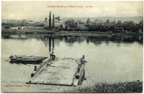 Notre-Dame-de-l'Isle. Le Bac.