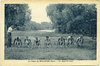 Bouafles. Le Camp de Bouafles (Eure). - Un départ de Course.