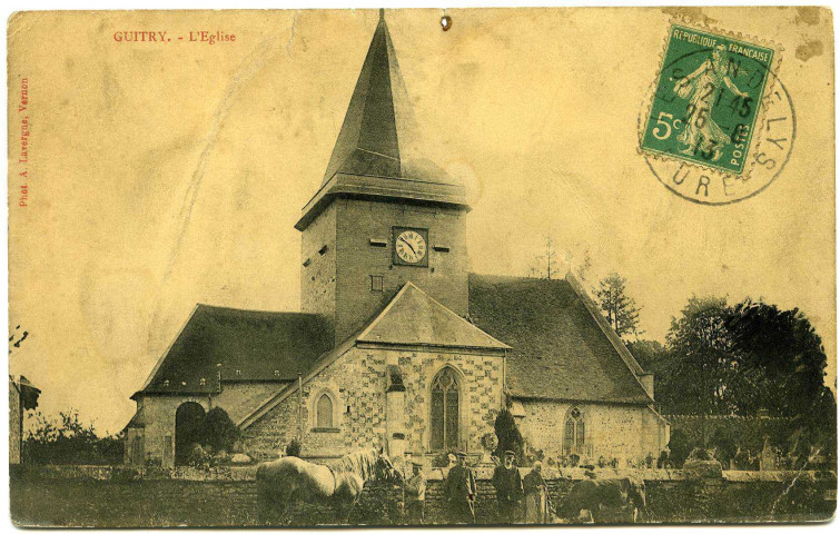 Guitry. L'Eglise.