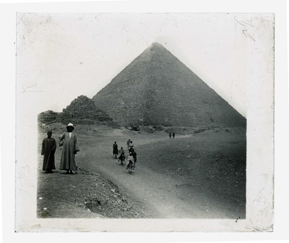 Pyramide de Gizeh (Égypte).