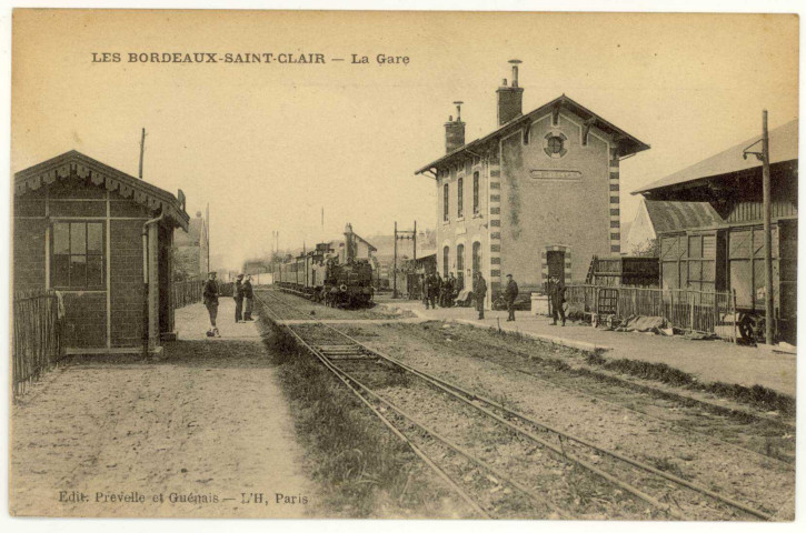 Château-sur-Epte. La Gare.