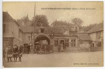 Saint-Pierre-du-Vauvray. Route de Louviers.