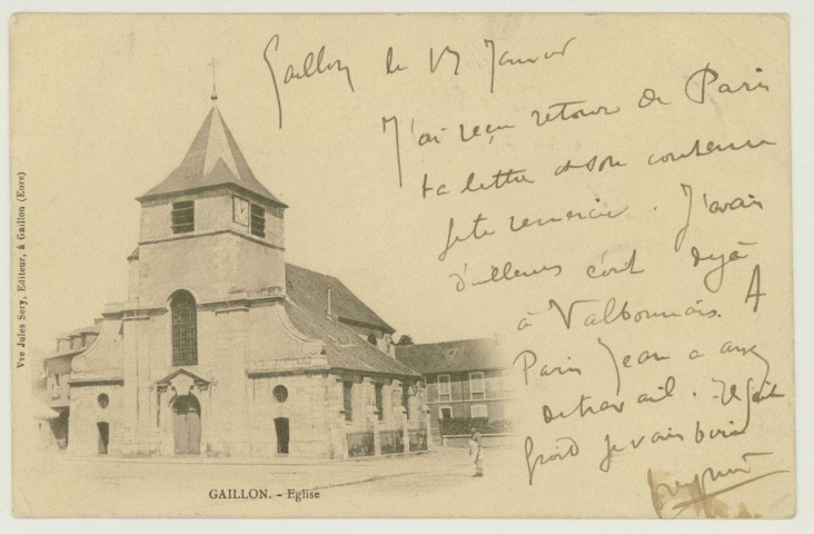 Gaillon. Eglise.
