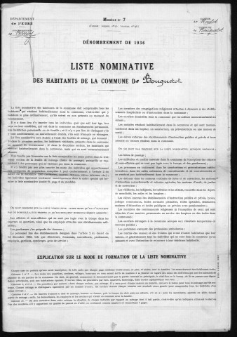 BOUQUETOT 1936