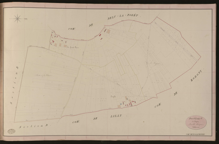 Bosquentin. Section C _ du Doguin _ Feuille Unique