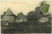 Bois-Jérôme-Saint-Ouen. Restes du Vieux Château.