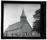 Église de Duranville (Eure), façade ouest.