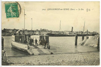 Quillebeuf-sur-Seine. Environs de Lillebonne. - Quillebeuf-sur-Seine (Eure) - Le Bac.