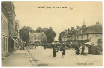 Lieurey. Un jour de Marché.
