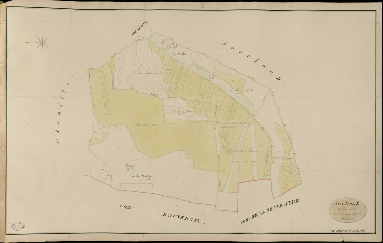 Bois-Normand-la-Campagne. Section E _ de Fouesnard _ 2e et dernière Feuilles