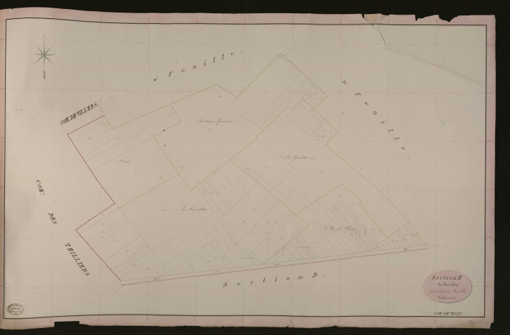 Vesly. Section E _ des Carmélites _ 5e et dernière Feuille