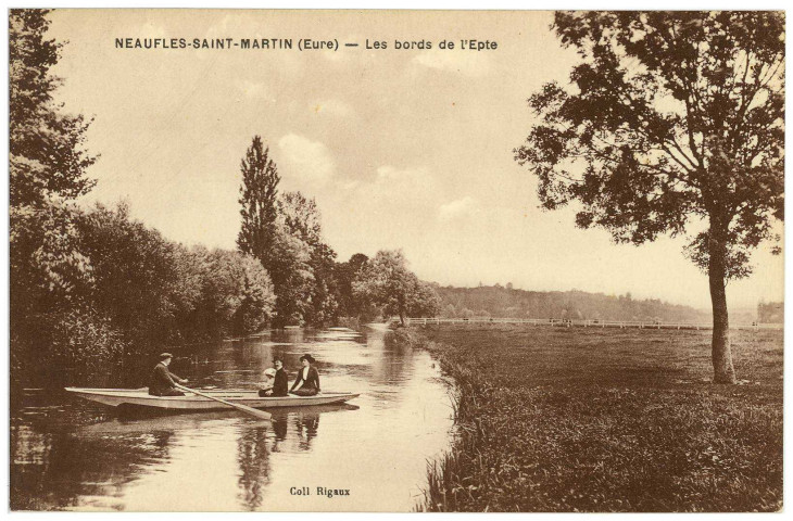 Neaufles-Saint-Martin. Les Bords de l'Epte.