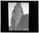 Église du Gros-Theil (Eure), clocher.