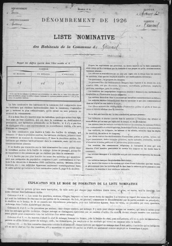 GAUCIEL 1926