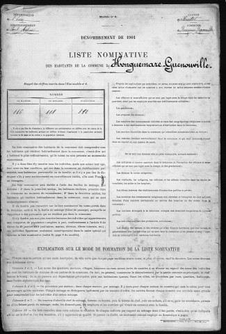 HONGUEMARE_GUENOUVILLE 1901