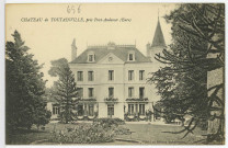 Toutainville. Château de Toutainville.