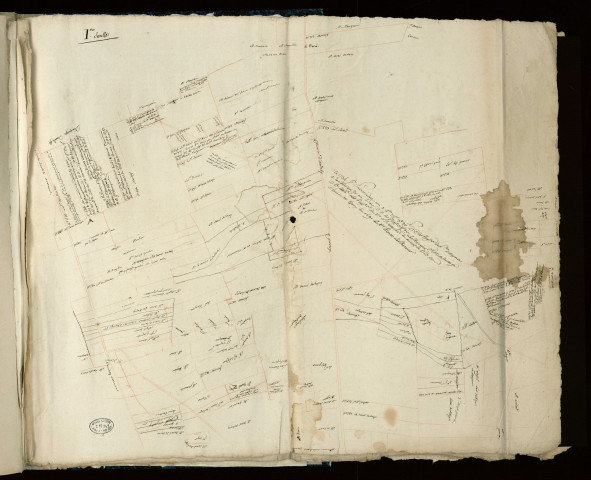 Guiseniers - Atlas des " plans terriers de la seigneurie de Guiseniers". *