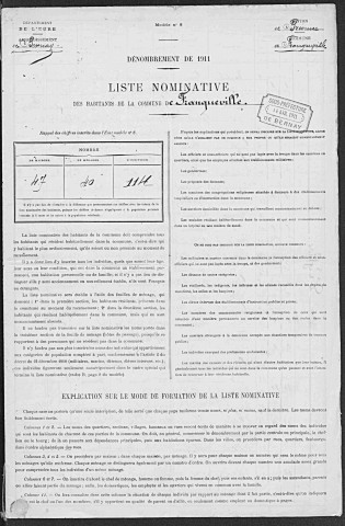 FRANQUEVILLE 1911