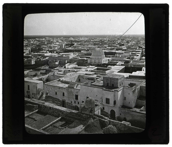 Vue générale de Tunis (Tunisie).
