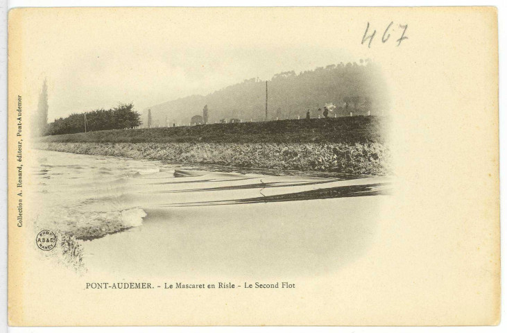 Pont-Audemer. Le Mascaret en Risle - Le Second Flot.