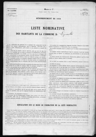 LIGNEROLLES 1936