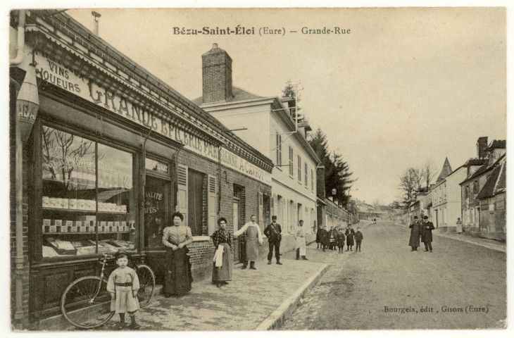 Bézu-Saint-Eloi. Grande Rue.