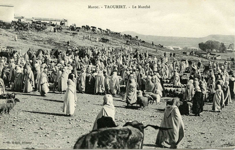 Maroc. - TAOURIRT. - Le Marché