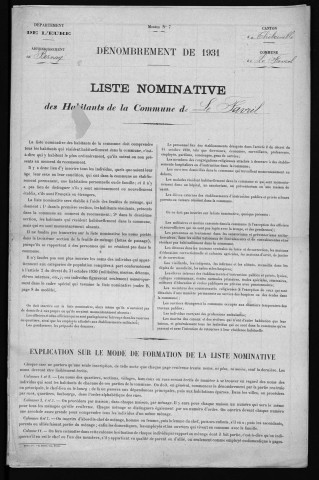 FAVRIL(LE) 1931