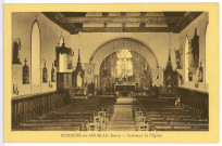 Perriers-sur-Andelle. Intérieur de l'Eglise.