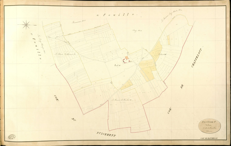 Manthelon. Section C _ de Serez _ 2e de 4 Feuilles