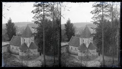 Chapelle Saint-Saturnin de l'abbaye Notre-Dame de Fontenelle de Saint-Wandrille-Rançon (Seine-Maritime).