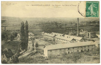 Manneville-sur-Risle. Les Baquets - La Cité et le Tissage.