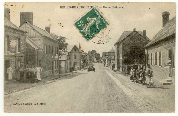 Bourg-Beaudoin. Route Nationale.