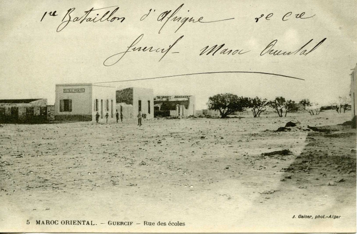 GUERCIF - Rue des écoles