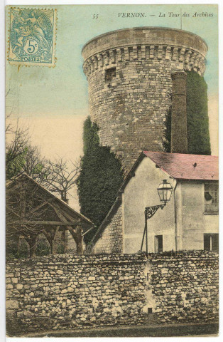 Vernon-Ville. Tour des Archives.