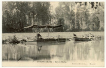 Garennes-sur-Eure. Bac de Pêche.