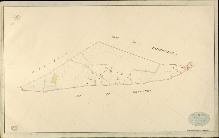 Chapelle-Hareng (La). Section A _ de l'Ente hue _ 2e et dernière Feuille
