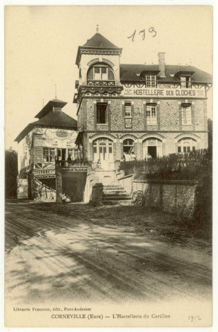 Corneville-sur-Risle. L'Hostellerie du Carillon.