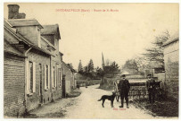 Doudeauville-en-Vexin. Route de Saint Martin.