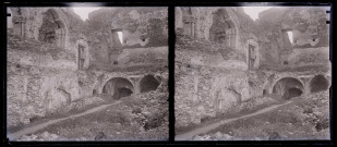 Édifice en ruines.