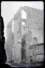 Ruines et vestiges de l'abbaye Notre-Dame de Fontenelle de Saint-Wandrille-Rançon (Seine-Maritime).