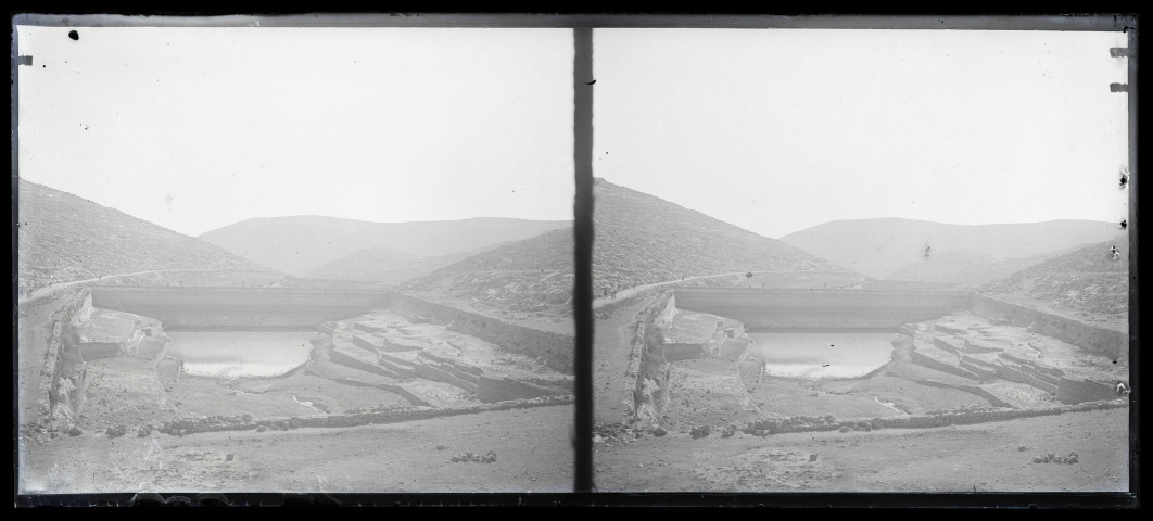 Piscine de Salomon à Bethléem (Israël).