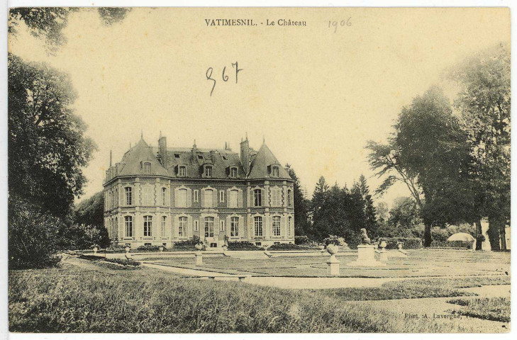 Sainte-Marie-de-Vatimesnil. Le Château.