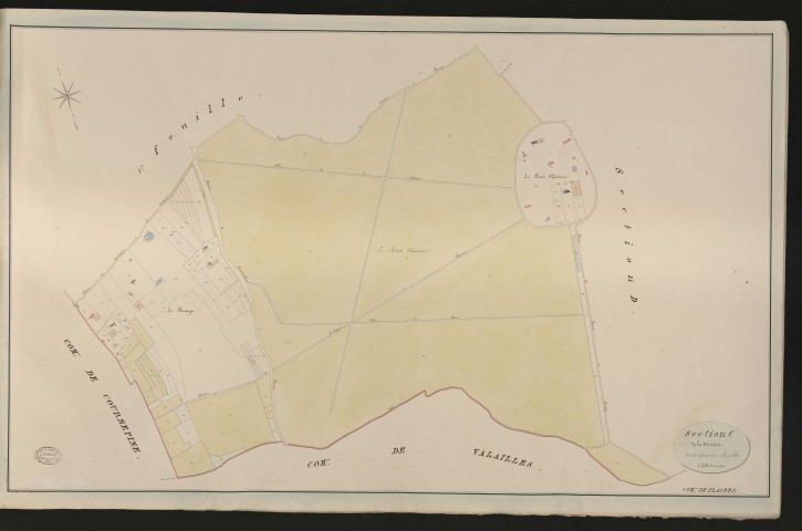 Plasnes. Section C _ de la Mitatrie _ 2e et dernière Feuille