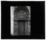 Cathédrale Notre-Dame de Chartres (Eure-et-Loir), portail royal, porte gauche, ensemble.