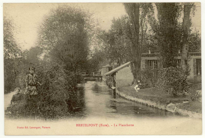 Breuilpont. La Planchette.