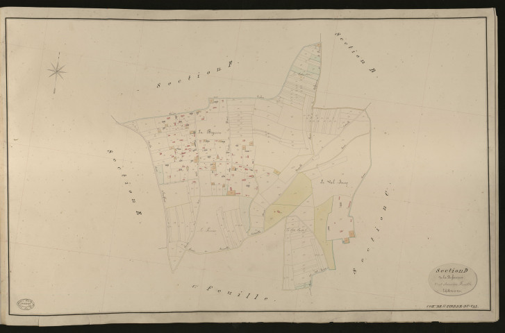 Saint-Pierre-du-Val. Section D _ de la Dufourerie _ 2e et dernière Feuille