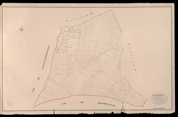Morsan. Section C _ de la Couranterie _ Feuille Unique