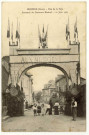 Brionne. Rue de la Soie-Souvenir du Concours Musical-11 juin 1905.
